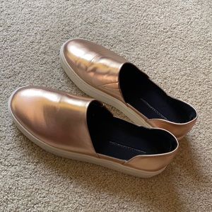 Rebecca minkoff platform slip ons